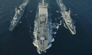 کثیر الملکی بحری مشق امن 2021 کا خصوصی نغمہ 'امن کی پکار' جاری