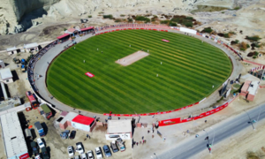 In pictures: 'World's most beautiful' Gwadar Cricket Stadium holds first star-studded match