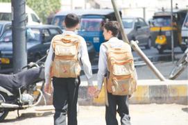 Heavy school bags and the bane of back pain