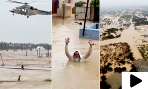 سمندری طوفان شاہین سے عمان میں ہونے والی تباہی کے مناظر