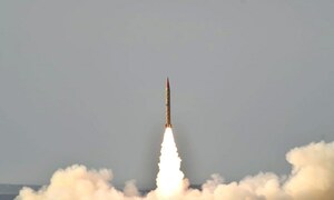 Shaheen-1A ballistic missile test-fired