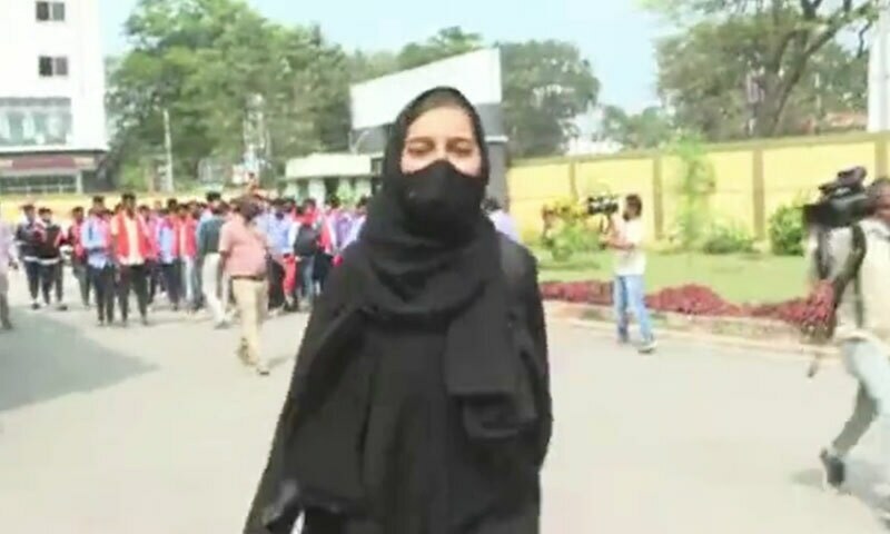 ہجوم سے خوفزدہ نہیں ہوئی، خدا کو یاد کیا، مسکان خان