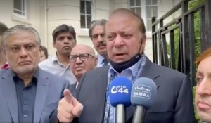 Nawaz urges govt to take legal action against Imran following ECP verdict