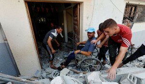 In pictures: Israel-Gaza conflict escalates with airstrikes