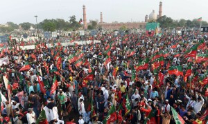 PTI's August 13 rally shifted from Islamabad to Lahore's Hockey Ground