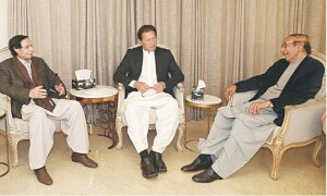 پرویز الہٰی کی عمران خان سے ملاقات، &rsquo;پنجاب حکومت ہر حال میں پی ٹی آئی کے ساتھ ہے&lsquo;