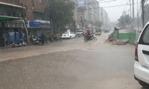 Two die in rain-related incidents as Karachi receives light to heavy showers