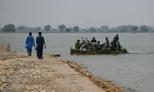 منچھر جھیل میں پانی کی سطح میں کمی، حکام کو صورتحال جلد معمول پر آنے کی توقع