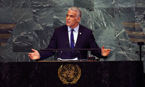 Israeli PM backs Palestinian statehood at UN