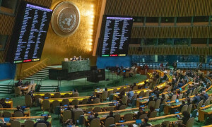 اقوام متحدہ میں روس کے خلاف قرارداد پر ووٹنگ، پاکستان نے حصہ نہیں لیا
