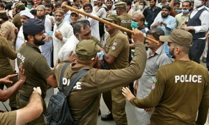 پاک پتن: کانسٹیبل کی گرفتاری کیلئے احتجاج کرنے والے 11افراد گرفتار، 37 کے خلاف مقدمہ