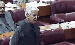 وزیرآباد میں فائرنگ کا واقعہ ہماری سیاسی پستی کا نتیجہ ہے، خواجہ آصف