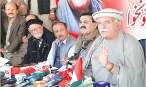 پشتونخوا ملی عوامی پارٹی میں دڑاریں، کئی سینئر رہنما پارٹی سے برطرف