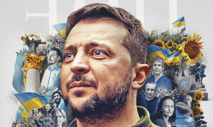 یوکرینی صدر ولادیمیر زیلنسکی ٹائم میگزین کے &rsquo;پرسن آف دی ایئر&lsquo; قرار