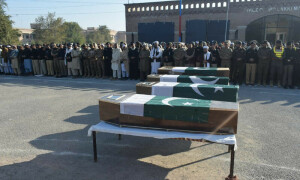 لکی مروت میں پولیس اسٹیشن پر دہشتگردوں کا حملہ، 4 اہلکار شہید