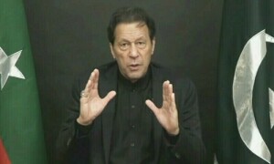 میری پیش گوئی ہے انتخابات مارچ، اپریل میں ہوجائیں گے، عمران خان