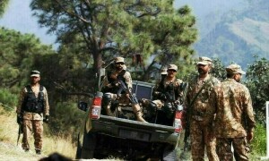 بلوچستان: ژوب میں سیکیورٹی فورسز کا آپریشن، ایک دہشت گرد ہلاک، سپاہی شہید