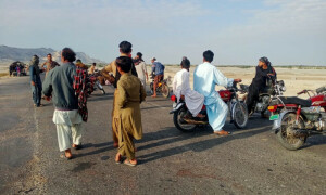 Police arrest over 20 protestors in Gwadar to clear expressway