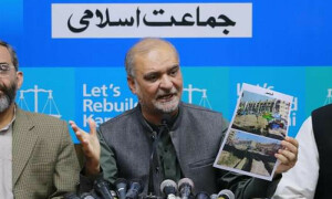 بلدیاتی انتخابات پر پوزیشن واضح کریں ورنہ دھرنا دیں گے، جماعت اسلامی کا حکومتِ سندھ کو الٹی میٹم