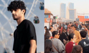 &rsquo;کراچی ایٹ&lsquo; میں خواتین کے ساتھ بدتمیزی، کیفی خلیل اسٹیج چھوڑ کر چلے گئے
