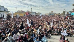 جنوبی وزیرستان : قیام امن کیلئے مسلسل چوتھے روز بھی دھرنا جاری