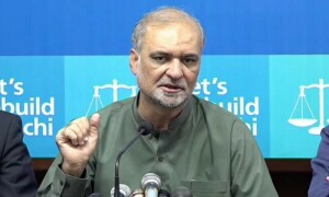 ووٹوں کی دوبارہ گنتی الیکشن کمیشن میں افسر کے سامنے کی جائے، حافظ نعیم الرحمٰن کا مطالبہ