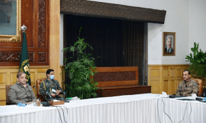 ایپکس کمیٹی کا دہشت گردوں کی معاونت کرنے والے تمام ذرائع ختم کرنے پر اتفاق