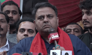 جب بھی &rsquo;جیل بھرو تحریک&lsquo; کا اعلان ہوگا جہلم سے پہلی گرفتاری میں دوں گا، فواد چوہدری