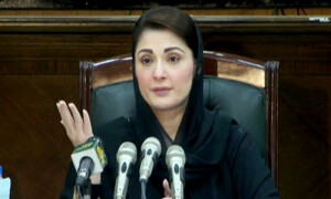 عمران خان عدلیہ کے گھوڑے پر سوار ہوکر واپس آنے کی کوشش کر رہے ہیں، مریم نواز
