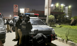 کراچی پولیس چیف کے دفتر پر حملہ، سیکیورٹی فورسز کا آپریشن مکمل، 3دہشت گرد ہلاک
