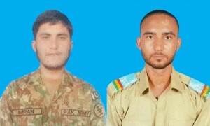 Two soldiers martyred in exchange of fire with terrorists in North Waziristan: ISPR