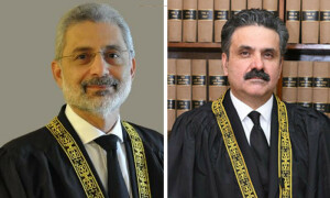 بینچ تبدیلی کا معاملہ: جسٹس قاضی فائز اور یحیٰی آفریدی نے مقدمات کی سماعت سے انکار کردیا