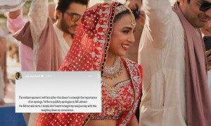 اشنا شاہ نے شادی کی تصاویر لیک کرنیوالے بلاگر کو معاف کرتے ہوئے اپنا انسٹاگرام اکاؤنٹ معطل کردیا