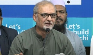 11 یونین کونسلز پر ضمنی انتخابات نہ ہوئے تو 10 مارچ کو دھرنا دیں گے، حافظ نعیم الرحمٰن