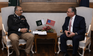 امریکا خیبرپختونخوا پولیس کو جدید آلات فراہم کرے گا، ڈونلڈ بلوم