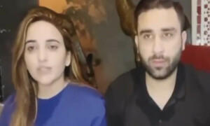 طعنے نہ دیے جائیں، لیک ہونے والی ویڈیوز کسی غیر مرد کے ساتھ نہیں، حریم شاہ