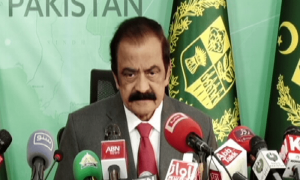 عمران خان کو عدالتوں میں پیش ہونا پڑے گا ورنہ پیش کردیا جائے گا، وزیر داخلہ