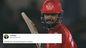 Ben Stokes or something else?: Shadab Khan cursing on the PSL pitch has Twitter in fits