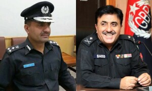 GB police chief transferred after claims of force&rsquo;s involvement in &lsquo;assault&rsquo; on Punjab police in Lahore clashes