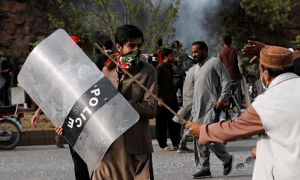 316 PTI workers arrested so far for &lsquo;vandalism, attacking police&rsquo; outside FJC: Islamabad police
