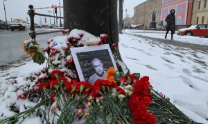 Russia says it has arrested woman suspected of blowing up war blogger in cafe