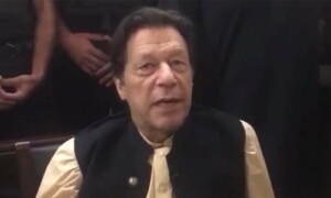 اداروں کےخلاف پروپیگنڈے کا کیس: عمران خان کی 26 اپریل تک عبوری ضمانت منظور
