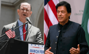 بریڈ شرمین، زلمے خلیل زاد کی عمران خان کیلئے لابنگ کرنے کے تاثر کی تردید