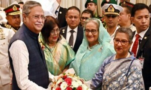 انتخابات سے کچھ عرصہ قبل بنگلہ دیش کے نئے صدر نے حلف اٹھا لیا