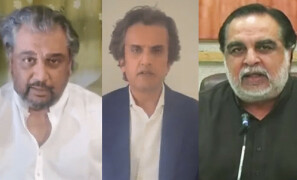 عمران اسمعٰیل، علی زیدی، خسرو بختیار کا بھی پی ٹی آئی چھوڑنے کا اعلان