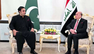 وزیر خارجہ بلاول بھٹو زرداری کا دورہ عراق، پاکستان،عراق کا دوطرفہ تعلقات کو مضبوط بنانے پر اتفاق
