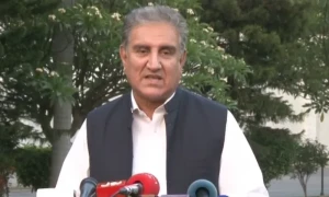 &rsquo;انصاف کا جھنڈا میرے ہاتھ میں ہے&lsquo;، شاہ محمود قریشی اڈیالہ جیل سے رہا