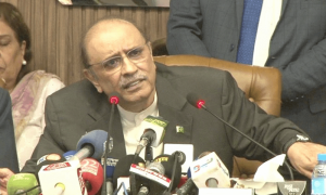 At businessmen&rsquo;s forum in Lahore, Zardari renews call for charter of economy