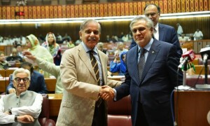 &lsquo;No new taxes&rsquo; in Rs14.5tr FY24 budget presented by FM Dar