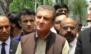 شاہ محمود قریشی نے استحکام پاکستان پارٹی کے قیام کو &rsquo;ڈیڈ آن آرائیول&lsquo; قرار دیا